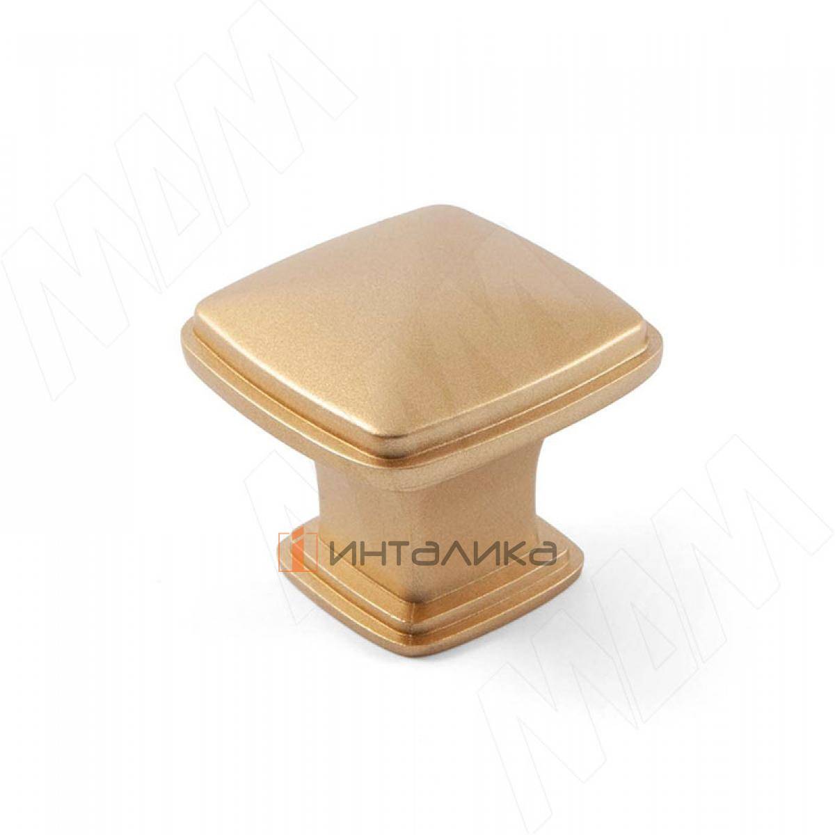 Ручка-кнопка золото матовое