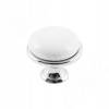 Превью Ручка-кнопка D28мм хром/керамика – 1