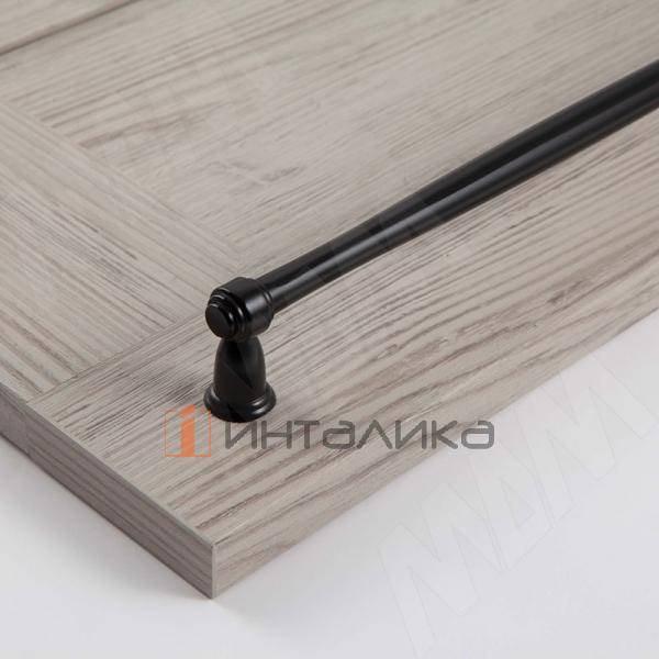 Ручка-рейлинг 256мм черный матовый – 2