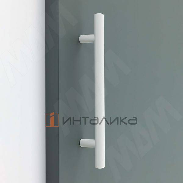 Ручка-рейлинг 192мм белый матовый – 2