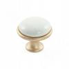 Превью Ручка-кнопка D28мм золото матовое/керамика (KH.30.GA) – 1