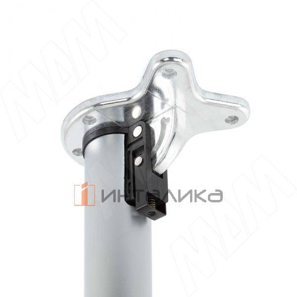 Опора для стола складная, D50, H710+25 мм, мат. серебро, 4шт. – 3