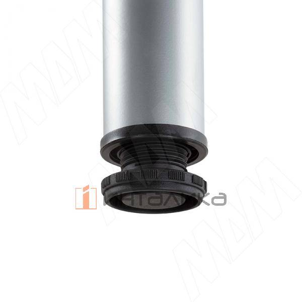 Опора для стола складная, D50, H710+25 мм, мат. серебро, 4шт. – 4