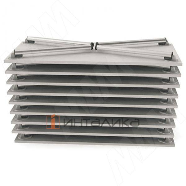 Опора для стола складная, D50, H710+25 мм, хром, 4шт. – 6