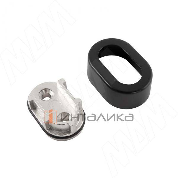 Штангодержатель для овальной штанги, черный – 2