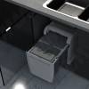 Превью CITY Система сортировки и хранения, 2 емкости (18л+18л), авт. крышка, нижнее крепление – 6