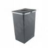 Превью EASY Ведро для мусора подвесное 24л с крышкой, с крепежом, цвет серый базальт RAL7012 (PBDSPSG44C97) – 1