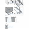 Превью ECOFIL Система сортировки и хранения, 3 емкости (12л+12л+12л), нижнее крепление., напр. полн. выдвиж., плавн. закр. (PF01 34B4) – 6
