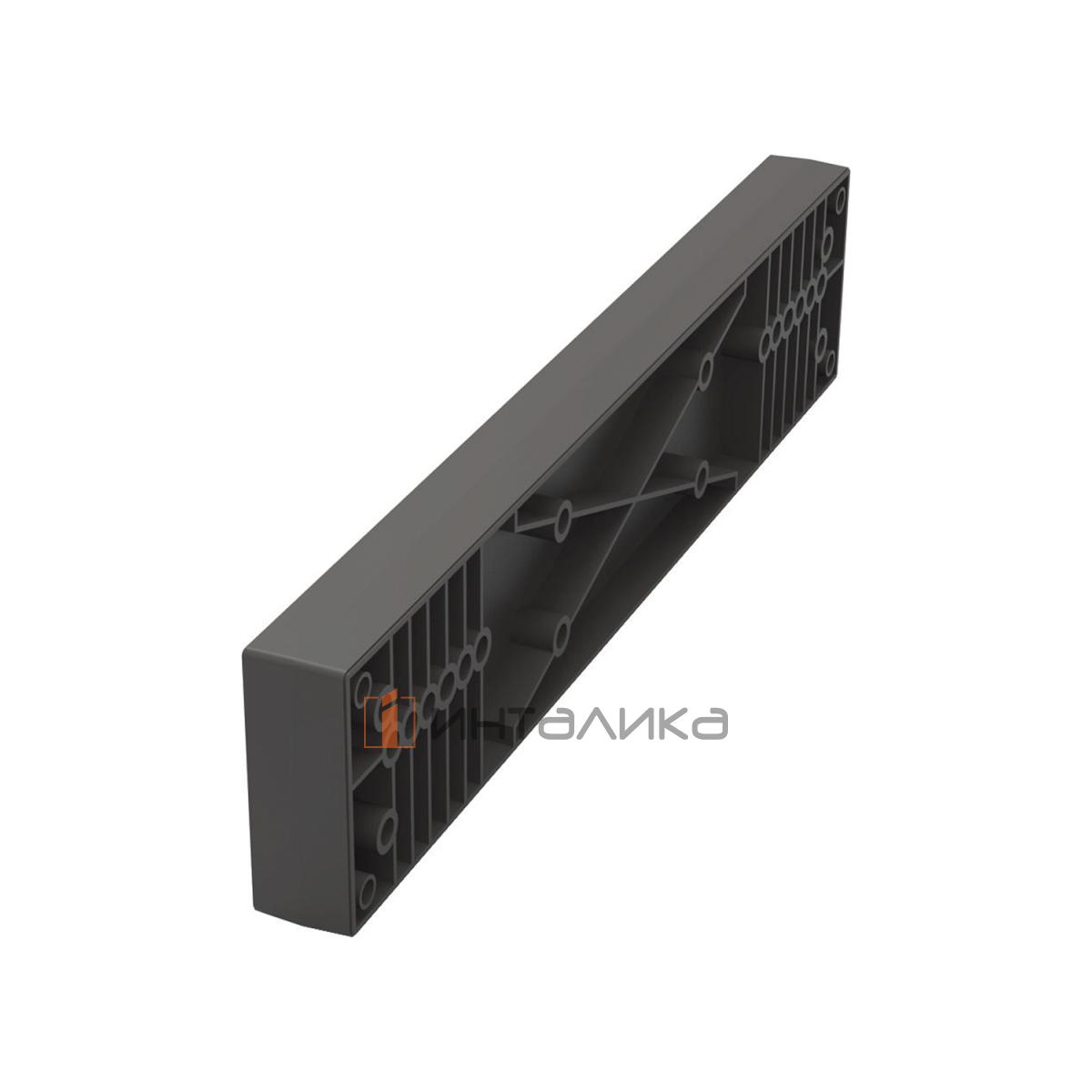 Проставка 450 для полки КЕССЕБЁМЕР / KESSEBOHMER Конеро, 25x453x69, черный