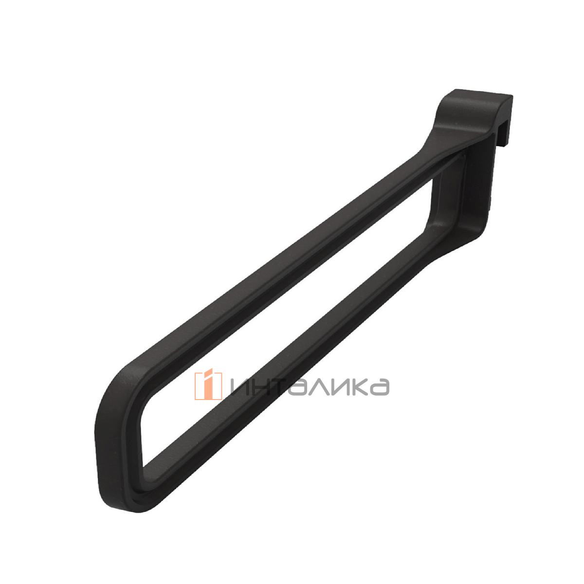 Вешалка двухуровневая съемная 320, КЕССЕБЁМЕР / KESSEBOHMER Конеро, D 345, размер 30x310x93, черный