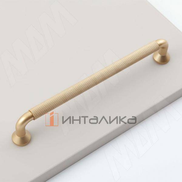 Ручка-скоба 192мм золото матовое – 2