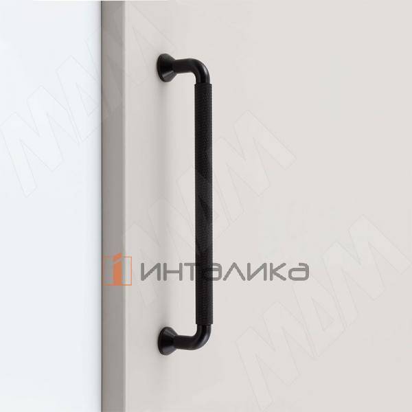 Ручка-скоба 192мм черный матовый – 2