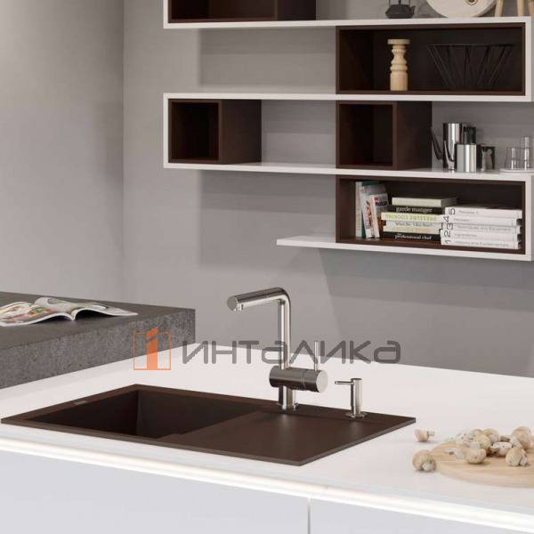 Мойка Omoikiri SAKAIME 79 Tetogranit, 500, накладная, белый – 4