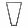 Превью Сальта опора для стола V-образная, 40х40, H870 (+10 мм), графит – 1