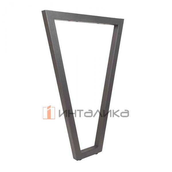 Сальта опора для стола V-образная, 40х40, H870 (+10 мм), графит – 2