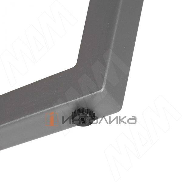 Сальта опора для стола V-образная, 40х40, H870 (+10 мм), графит – 4