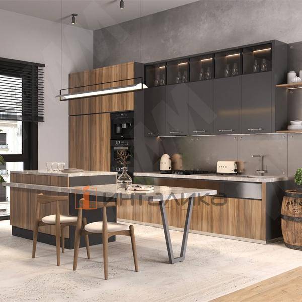 Сальта опора для стола V-образная, 40х40, H870 (+10 мм), графит – 6