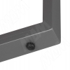 Превью Пилар опора для стола П-образная, 60х30, 445xH870 (+10 мм), графит – 4