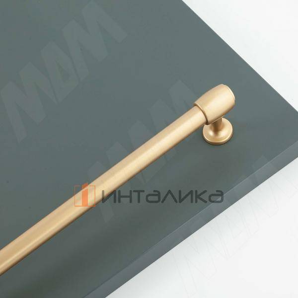 Ручка-рейлинг 900мм золото матовое – 3