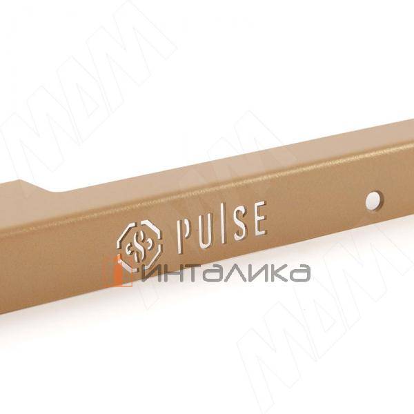 Профиль-ручка 396мм крепление саморезами золото матовое – 3