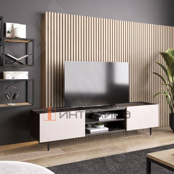 Опора декоративная Н120мм (370x120x20) черный матовый – 4