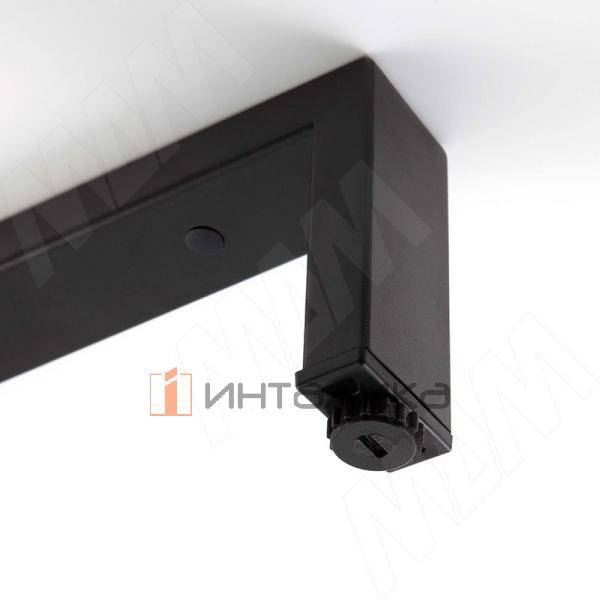 Опора декоративная Н120мм (370x120x40) черный матовый – 2