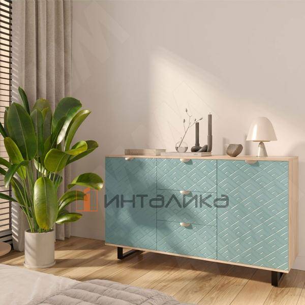 Опора декоративная Н120мм (370x120x40) черный матовый – 4