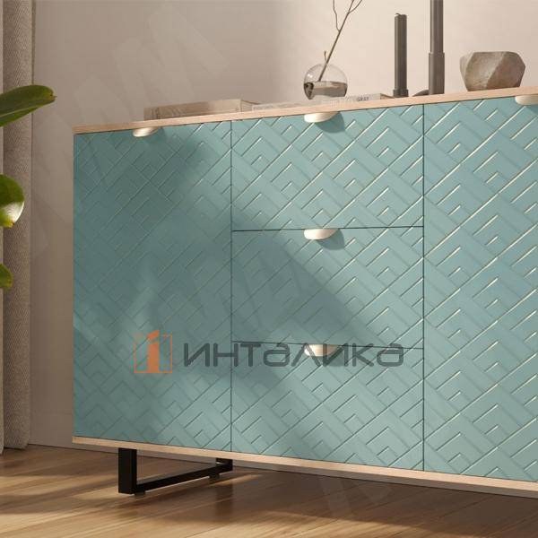 Опора декоративная Н120мм (370x120x40) черный матовый – 3