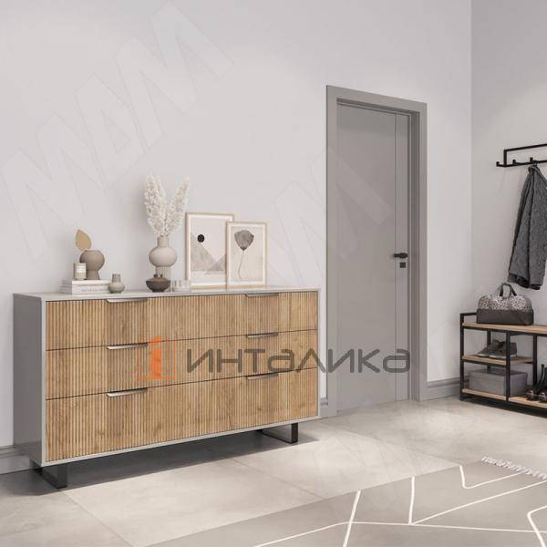 Опора декоративная Н120мм (370x120x40) черный матовый – 3