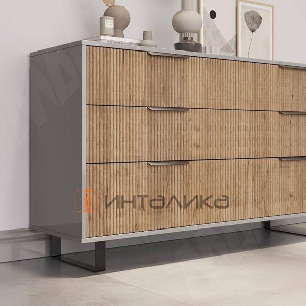 Опора декоративная Н120мм (370x120x40) черный матовый – 4