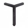 Превью Опора декоративная Н180мм (20x20) черный матовый – 2