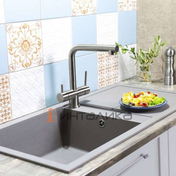 Мойка Omoikiri SUMI 100A Artceramic, 600, накладная, графит – 4