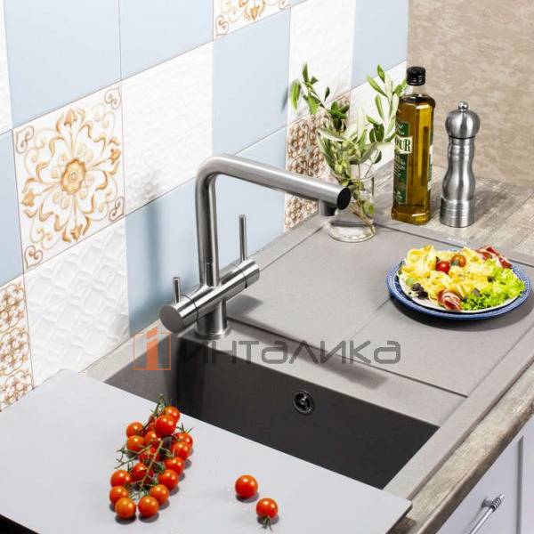 Мойка Omoikiri SUMI 100A Artceramic, 600, накладная, leningrad grey – 3