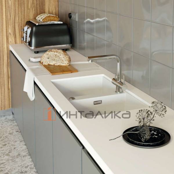 Мойка Omoikiri KITAGAWA 83-2-U Artceramic, 900, под столешницу, графит – 4