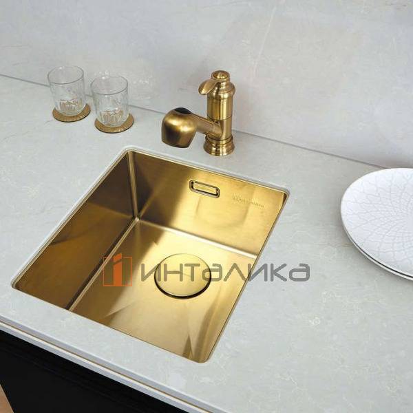 Мойка Omoikiri TAKI 38-U/IF нержавеющая сталь, 400, накладная, графит – 5