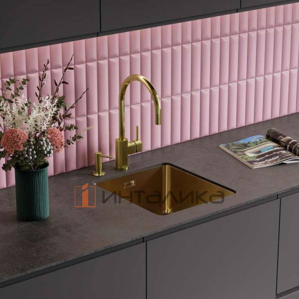 Мойка Omoikiri TADZAVA 39-U/I нержавеющая сталь, 450, накладная, вороненая сталь – 3