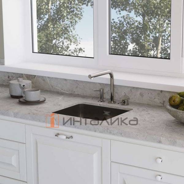 Мойка Omoikiri TADZAVA 44-U/I Ultra нержавеющая сталь, 450, накладная, светлое золото – 3