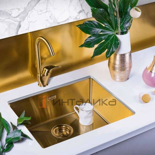 Мойка Omoikiri TAKI 49-U/IF нержавеющая сталь, 500, накладная, графит – 4