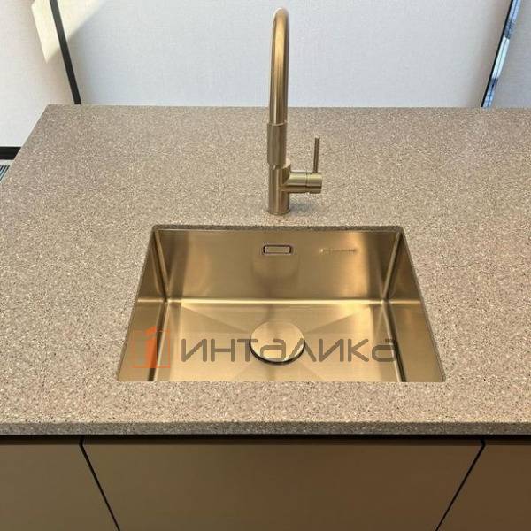 Мойка Omoikiri TAKI 54-U/IF нержавеющая сталь, 600, накладная, графит – 7