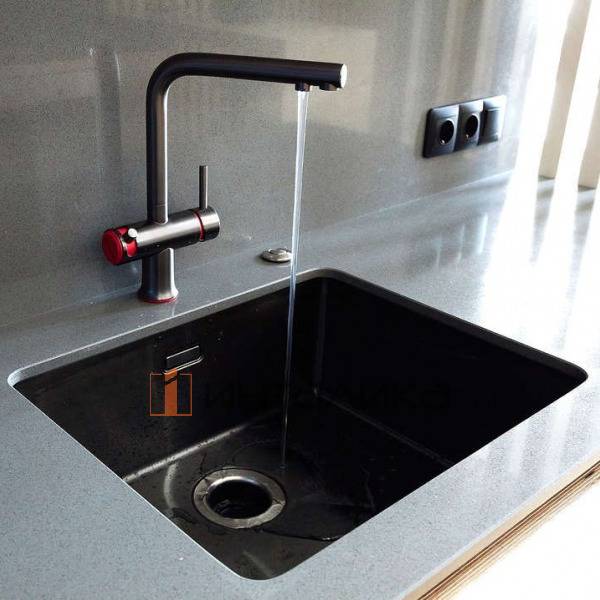 Мойка Omoikiri TAKI 54-U/IF нержавеющая сталь, 600, накладная, графит – 5