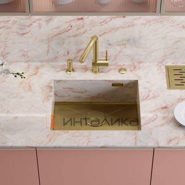 Мойка Omoikiri KASEN 54-16 INT нержавеющая сталь, 600, интегрированная, нержавеющая сталь – 4