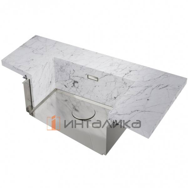 Мойка Omoikiri KASEN 54-16 INT нержавеющая сталь, 600, интегрированная, светлое золото – 3