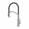 Превью Смеситель Omoikiri MAKKARI 2 Plus-SB, с выводом питьевой воды, с гибким шлангом, нержавеющая сталь – 1