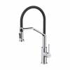 Превью Смеситель Omoikiri MAKKARI 2 Plus-SB, с выводом питьевой воды, с гибким шлангом, хром – 1