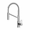 Превью Смеситель Omoikiri MIKAWA 2 Plus-SB, с выводом питьевой воды, с гибким шлангом, нержавеющая сталь – 1