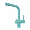 Превью Смеситель Omoikiri NAGANO однорычажный, с выводом питьевой воды, azur blue – 1