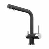 Превью Смеситель Omoikiri NAGANO однорычажный, с выводом питьевой воды, черный – 1