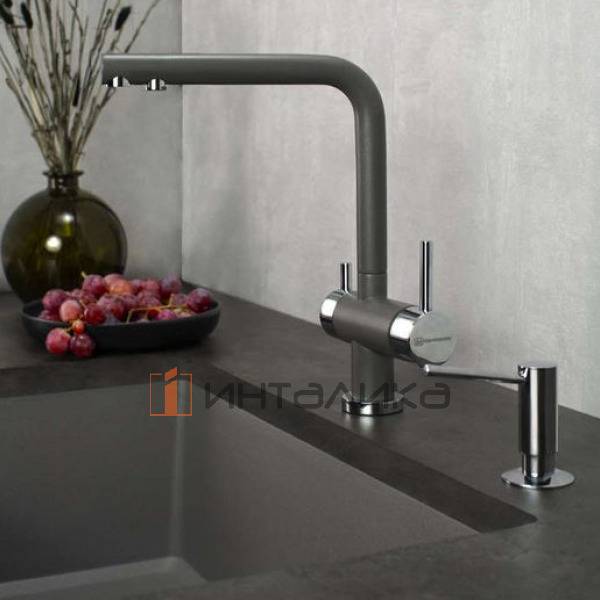 Смеситель Omoikiri NAGANO однорычажный, с выводом питьевой воды, royal green – 6