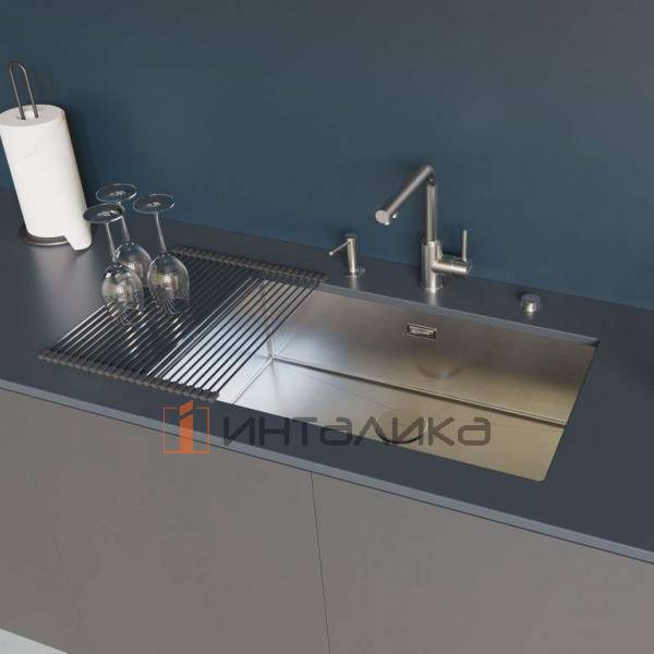 Смеситель Omoikiri NAKAGAWA 2 Plus однорычажный, с выводом для питьевой воды, графит – 5