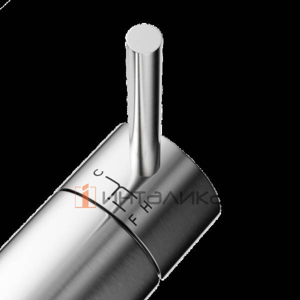 Смеситель Omoikiri NAKAGAWA 2 Plus однорычажный, с выводом для питьевой воды, leningrad grey – 3